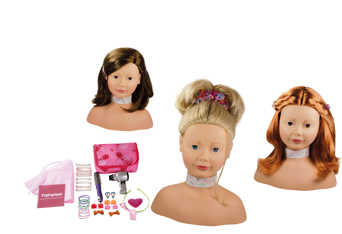 Hair Styling Doll Heads