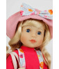 Schildkrot Yella Frieske 46cm Blonde Hair Doll With Hat