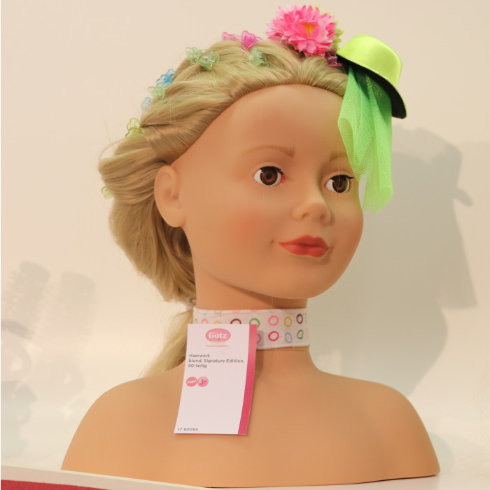 Gotz Signature Edition Hair Styling Doll Head | My Doll Best Friend