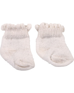 Socks - Gotz White Frilly Ankle Socks 30-50CM, S, M, L, XL