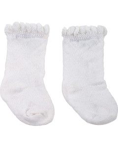 Socks - Gotz White Knee High 42-50cm M, XL