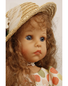 Schildkrot Elena Sauer Doll (straw hat) 53cm 2019
