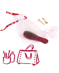 Gotz Doll Hair Brush Ballet Accessory 5-Piece Set