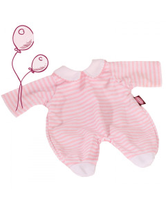 Gotz Cookie Baby Doll Romper Suit Pink Stripes 48cm, L