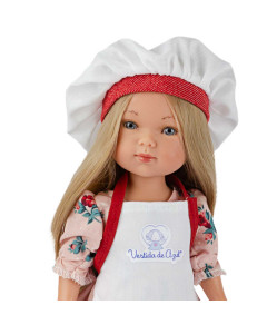 Frontline Workers Hospital Catering Chef Blonde Doll, 28cm (damaged box)