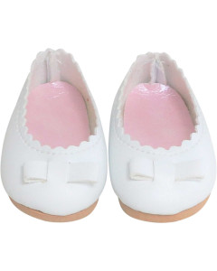 Vestida de Azul CORAL DOLL White Ballet Shoes 45cm