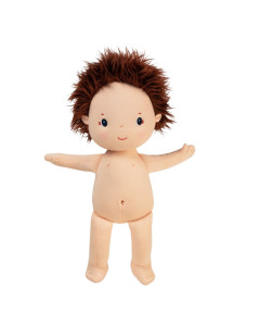 Lilliputiens Cloth Doll Charlie For 2 Year Old, 36cm
