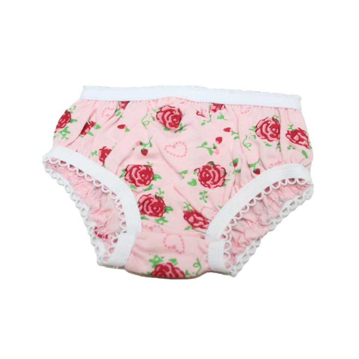 Knickers - Pink with Flowers