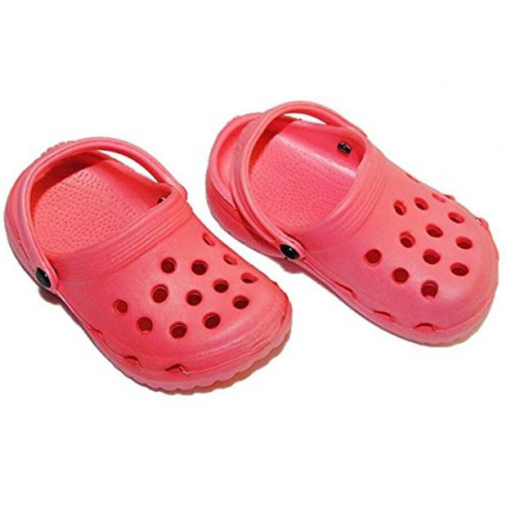 Croc-Style Shoes (Pink)