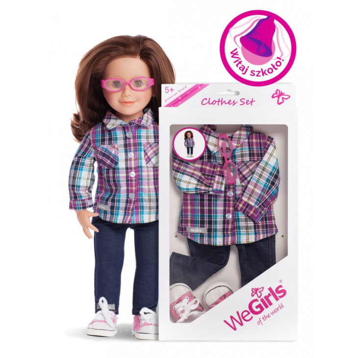 WeGirls School Trip doll clothes