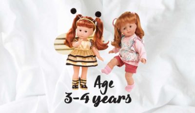 Finding the right doll for a 3 - 4 year old