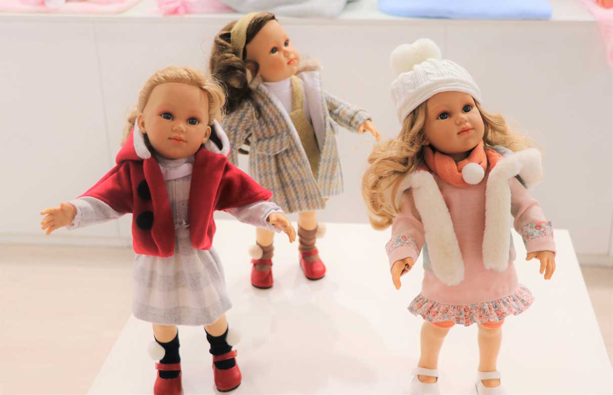 Llorens' New Fashion Doll Line - Angelina, Olga, Sophie and Helene
