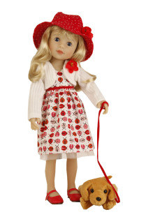 Schildkrot Yella Doll Clothing Ladybug, 46cm alternate image