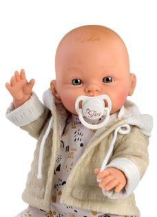 ASI Newborn Vinyl Baby Boy Doll Alex With Dummy, 36cm alternate image
