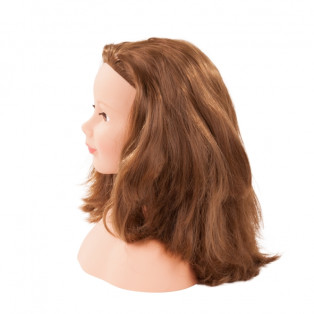 Gotz Hair Styling Doll Head - Brown alternate image