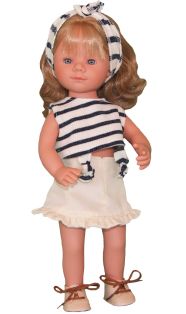 D'Nenes Marieta Doll (Riviera - Blonde) 36cm alternate image