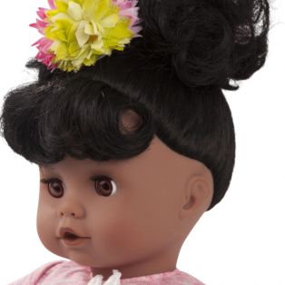 Gotz Black Baby Doll Little Muffin Daisy Do Doll 30 -33cm, S alternate image