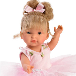 Llorens Valeria Ballet Blonde Toddler Doll, 28cm alternate image