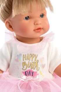 Llorens Valeria Happy Birthday Blonde Toddler Doll, 28cm alternate image