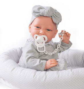 Antonio Juan Newborn Soft Bodied Spanish Baby Doll Carla, 42cm alternate image