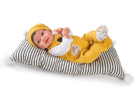 Antonio Juan Soft Bodied Spanish Baby Doll Pipo In Yellow, 42cm alternate image