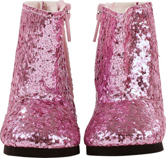 Gotz Glittery Pink Boots alternate image