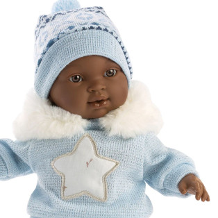 Llorens Simon Black Baby Boy Doll 38cm alternate image