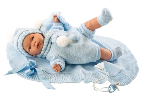 Llorens Newborn Baby Boy Doll Joel 38cm With Dummy alternate image