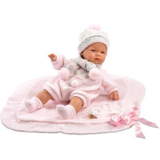 Llorens Newborn Baby Doll Joelle 38cm With Dummy alternate image