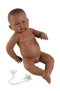 Build Your Bundle Llorens soft newborn black baby doll Noe 45cm  alternate image