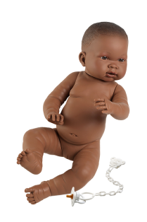Build Your Bundle Llorens soft newborn black baby doll Nahia 45cm  alternate image