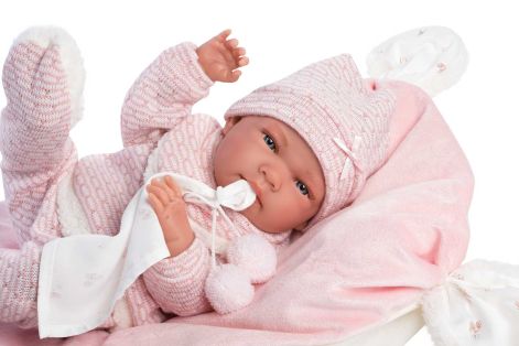 Llorens Newborn Nicolette Anatomically Correct Vinyl Baby Girl Doll 40cm alternate image