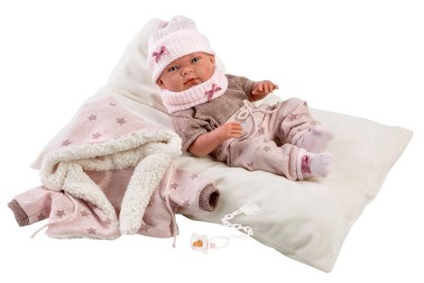 Llorens Spanish Newborn Anatomically Correct Vinyl Baby Nica Doll, 40cm alternate image
