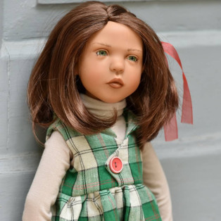 Zwergnase Junior Doll Aprilia, Cappuccino, 50cm alternate image