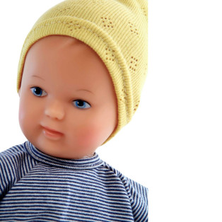 Schildkrot Schmuserle Fabric and Vinyl Baby Boy Doll Blue Eyes 30cm alternate image