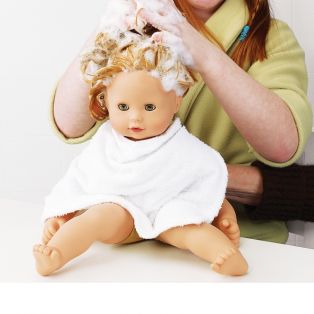 Gotz Maxy Muffin Baby Doll In Vintage, Brunette, 42cm, M alternate image