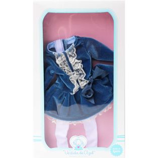 Vestida de Azul Paulina Blue Velvet CLOTHES SET 33cm   alternate image