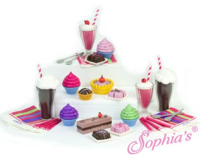Sophia's 28 Piece Desserts & Soda Drinks Set alternate image