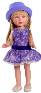 Vestida de Azul Paulina Purple CLOTHES SET 34cm   alternate image