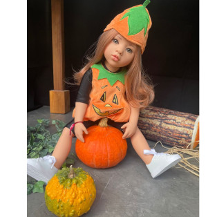 Gotz Autumn Pumpkin Outfit 45-50cm, XL alternate image