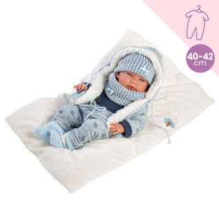 Llorens Newborn Baby Doll Clothes Set V9-73881, 40 - 42cm alternate image