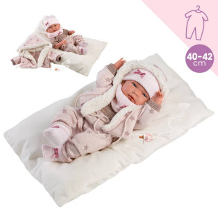 Llorens Newborn Baby Doll Clothes Set V9-73882, 40 - 42cm alternate image