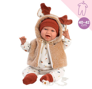 Llorens Newborn Baby Doll Clothes Set V9-74018, 40 -  42cm alternate image