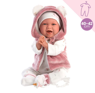 Llorens Newborn Baby Doll Clothes Set V9-74070, 40 - 42cm alternate image