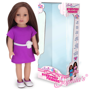 Sophia's 18 Inch Doll Hailey Brown Hair 46cm alternate image